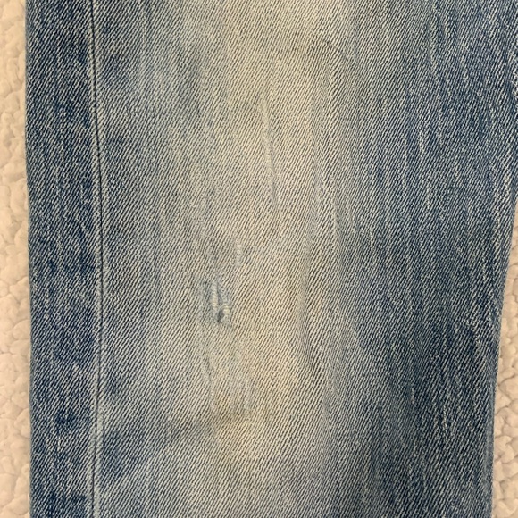 Levi’s 510 Men's 32x32 Skinny Jeans Distressed White Oak Cone Denim Light Wash - Picture 16 of 16